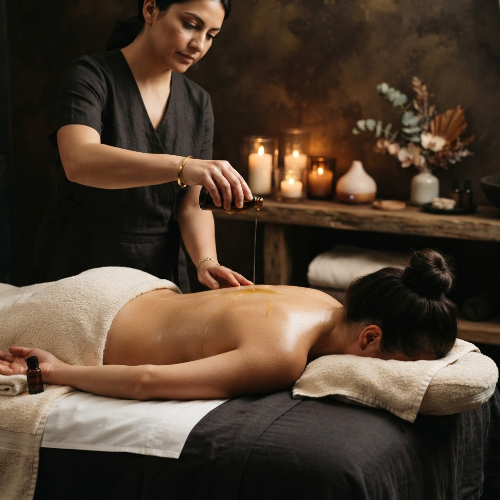 Hot Oil Massage
